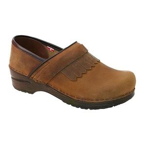 Sanita | Brown Abilene Leather Clog Size 40 (9.0-9.5) New Never Worn